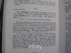 Campagnes du 124e Régiment d'Infanterie Volontaire de l'Ohio Roster 1894 Portraits de la Guerre Civile