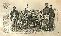 Cannon Ball Soldier Historique Armée En Poudre De L'artillaire De La Potomac De La Guerre Civile
