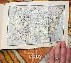 Cartes de la guerre civile Division & Réunion 1829-1889 Histoire américaine - Woodrow Wilson 1898