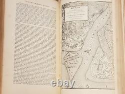 Cartes historiques de la guerre civile antiques de 1893, généalogie du troisième régiment d'infanterie du New Hampshire