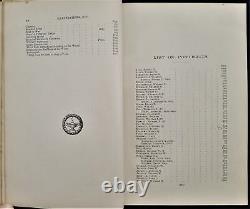 Cartes historiques de la guerre civile antiques de 1893, généalogie du troisième régiment d'infanterie du New Hampshire