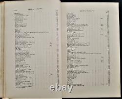 Cartes historiques de la guerre civile antiques de 1893, généalogie du troisième régiment d'infanterie du New Hampshire