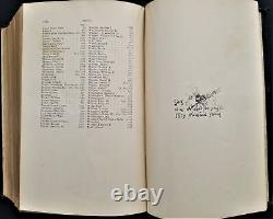 Cartes historiques de la guerre civile antiques de 1893, généalogie du troisième régiment d'infanterie du New Hampshire