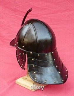 Casque à pot à queue de homard médiéval du XVIIe siècle Anglais Casque de la guerre civile, idéal pour un cadeau.
