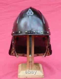 Casque médiéval en forme de queue de homard de l'époque de la guerre civile anglaise, idéal pour les cadeaux