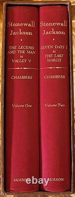 Chambres De Guerre Civile, Stonewall Jackson 1959. 2 Vols, 1er Eds. Comme Neuf