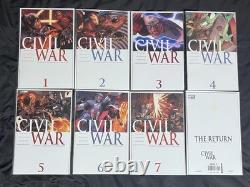 Civil War série complète 1-7 + Le Retour Marvel Comics