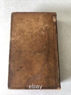 Code de Virginie de 1849 Partie II Livre Juridique d'État en Cuir Antique Droit Avant la Guerre Civile