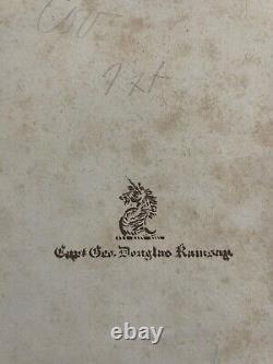 Commentaires de César 1837 Livre - Bibliothèque du Général George Ramsey Guerre Civile - RARE