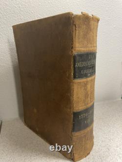 Conflit Américain vol 1 1776/1862 & vol 2 avec la carte du théâtre de la guerre RARE