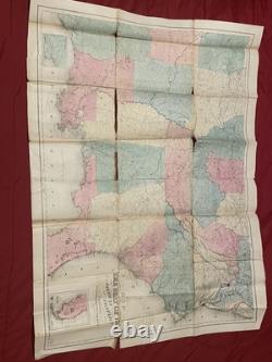 Conflit Américain vol 1 1776/1862 & vol 2 avec la carte du théâtre de la guerre RARE
