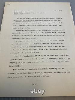 D'accord ! Ensemble de 3 volumes BIBLIOGRAPHIE MILITAIRE DE LA GUERRE CIVILE avec la signature de Dornbusch