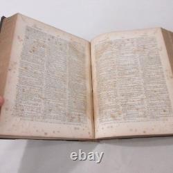 Dictionnaire de Worcester Antiquité, pré-Guerre de Sécession, 1860, lexicographie électro-imprimée