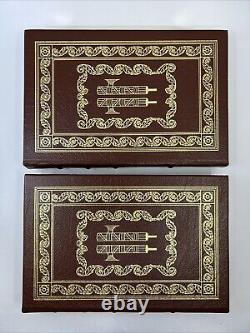 EASTON PRESS Guerres Gauloises & Guerre Civile Jules César Meier 3V Cuir Histoire de Rome