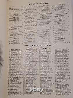 EASTON PRESS Histoire picturale de la guerre civile de Harper Première et Deuxième partie