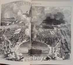 EASTON PRESS Histoire picturale de la guerre civile de Harper Première et Deuxième partie