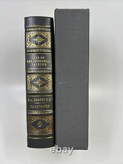 EASTON PRESS Vie du Général Stonewall Jackson Dabney Campagnes Guerre Civile Cuir