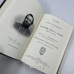 EASTON PRESS Vie du Général Stonewall Jackson Dabney Campagnes Guerre Civile Cuir