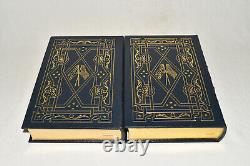 Easton Press 2V BLEU ET GRIS Henry Steele Commanger CUIR 1ère Guerre Civile
