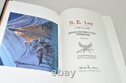 Easton Press 4V Biographie de R E LEE par Douglas Southall Freeman GUERRE CIVILE 1ER CUIR