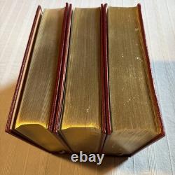 Easton Press La Guerre Civile Un Récit Ensemble de 3 Volumes Shelby Foote 1991 Cuir