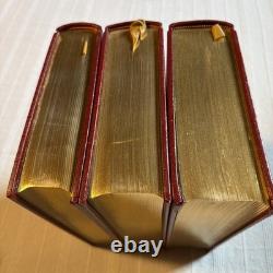 Easton Press La Guerre Civile Un Récit Ensemble de 3 Volumes Shelby Foote 1991 Cuir
