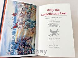 Easton Press POURQUOI LA CONFÉDÉRATION A PERDU Boritt 1ST 1997 CUIR Guerre Civile TRÈS BON/ÉPUISÉ