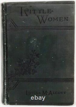 Édition de 1894 Hommes PETITES FEMMES Louisa May ALCOTT Jeu Guerre Civile PREMIER 2ème 3ème LIVRE