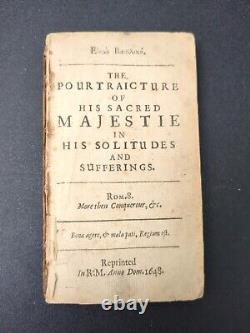 Eikon Basilike (1648) Mémoires supposés du roi Charles Ier Guerre civile anglaise