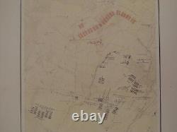 Ensemble complet de cartes du champ de bataille de Gettysburg de Bachelder - 28 cartes - tout neuf