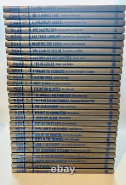 Ensemble complet de la série Time Life GUERRE CIVILE 1-28 volumes Excellent avec index maître