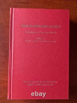 Ensemble de 3 volumes des papiers Bachelder