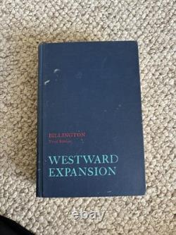 Ensemble de 8 livres reliés vintage bleus sur l'histoire américaine