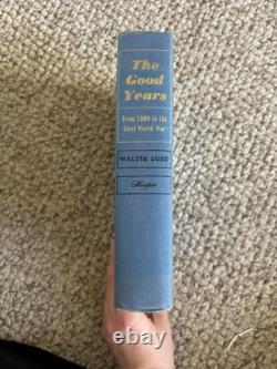 Ensemble de 8 livres reliés vintage bleus sur l'histoire américaine