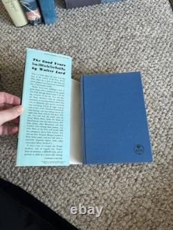 Ensemble de 8 livres reliés vintage bleus sur l'histoire américaine