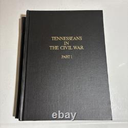 Ensemble de livres sur l'histoire du Tennessee : Les Tennéséens dans la guerre civile, livres vintage