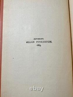 Espion de la Rébellion Allan Pinkerton 1888 Édition d'Abonnement Histoire Antique