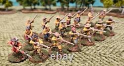 Figures peintes de 28 mm - Compagnie des Piquiers de la Guerre Civile Anglaise - Lamentations de Talbot
