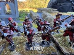 Figurines Bicorn de 28 mm Guerre Civile Anglaise : Garde de Vie du Roi