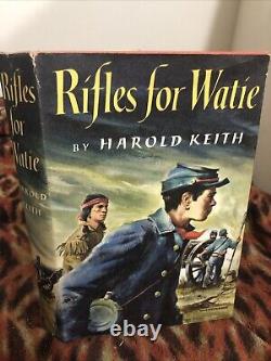 Fusils pour Waite Harold Keith 1ère édition 1ère impression 1957 Classique de la Guerre Civile