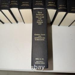 GUERRE DE LA RÉBELLION Archives Officielles des Armées de l'Union, Lot de 28