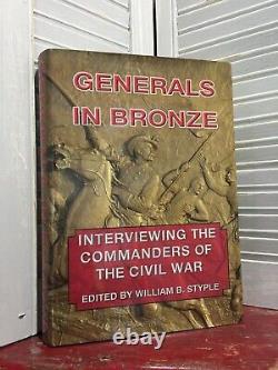 Généraux Signés À Bronze Entretien Avec Les Commandants De La Guerre Civile