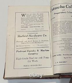 George W Hahn / Le soldat de Catawba de la guerre civile 1ère édition 1911