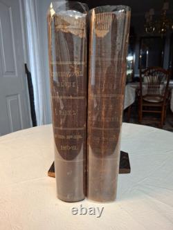 Globe Congressional Original 1860-1861 Volumes 1-2 Sécessions d'États et Guerre Civile
