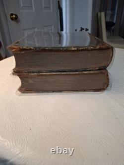 Globe Congressional Original 1860-1861 Volumes 1-2 Sécessions d'États et Guerre Civile