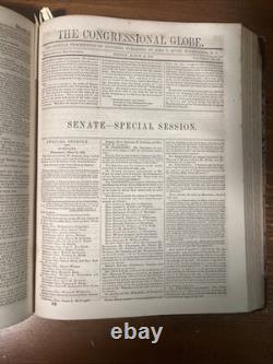 Globe du Congrès de 1863 Proclamation d’émancipation Guerre de Sécession