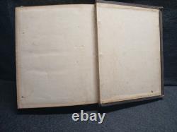 Grand Guerre Civile Vol I & III Ensemble de Livres Historiques Illustrés en Cuir Antique par Tomes 1860