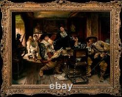 Grande saisie du 19ème siècle de la guerre civile anglaise comte de Leven EDGAR BUNDY
