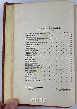 Guérilleros Notables, ou la Guerre de la Frontière, John N. Edwards, 1879, HC