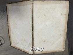 Guerre Civile 1861 BIBLE en ANGLAIS ANTIQUE ANCIEN & NOUVEAU TESTAMENTS Americana